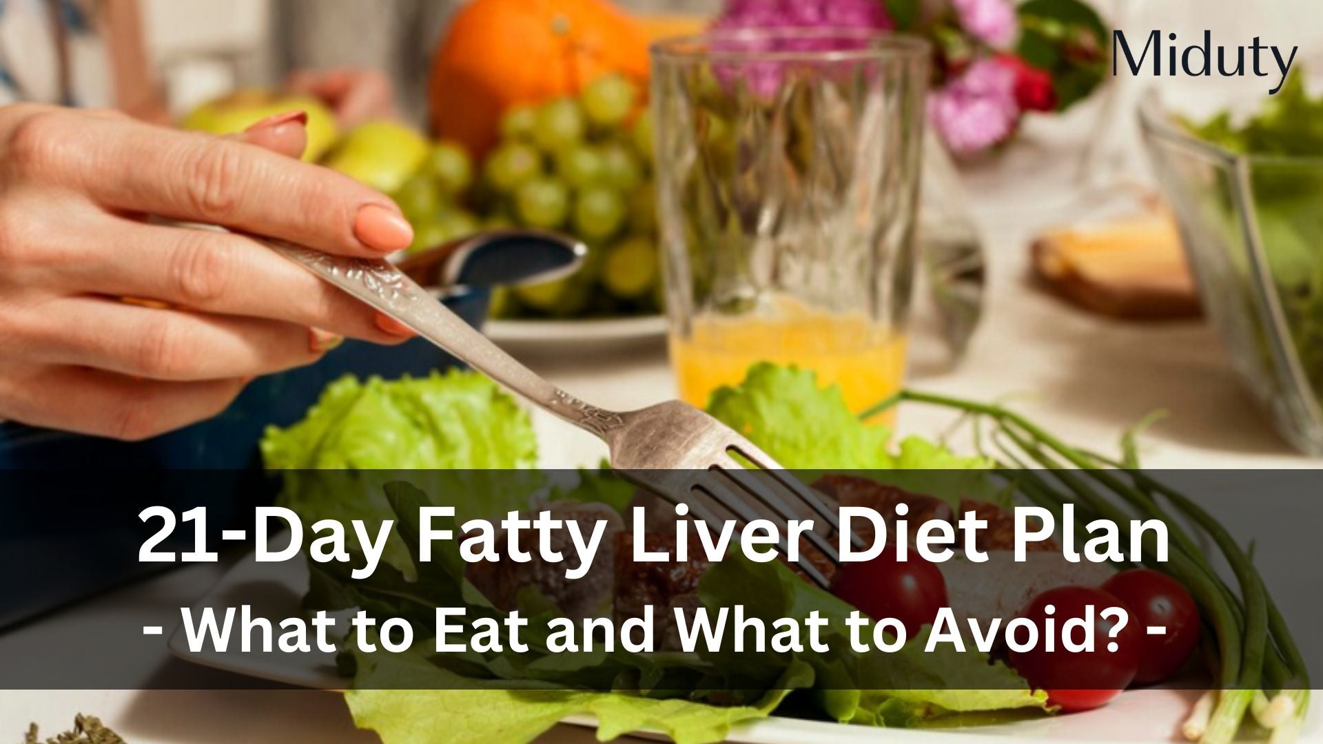 21 days fatty liver diet plan