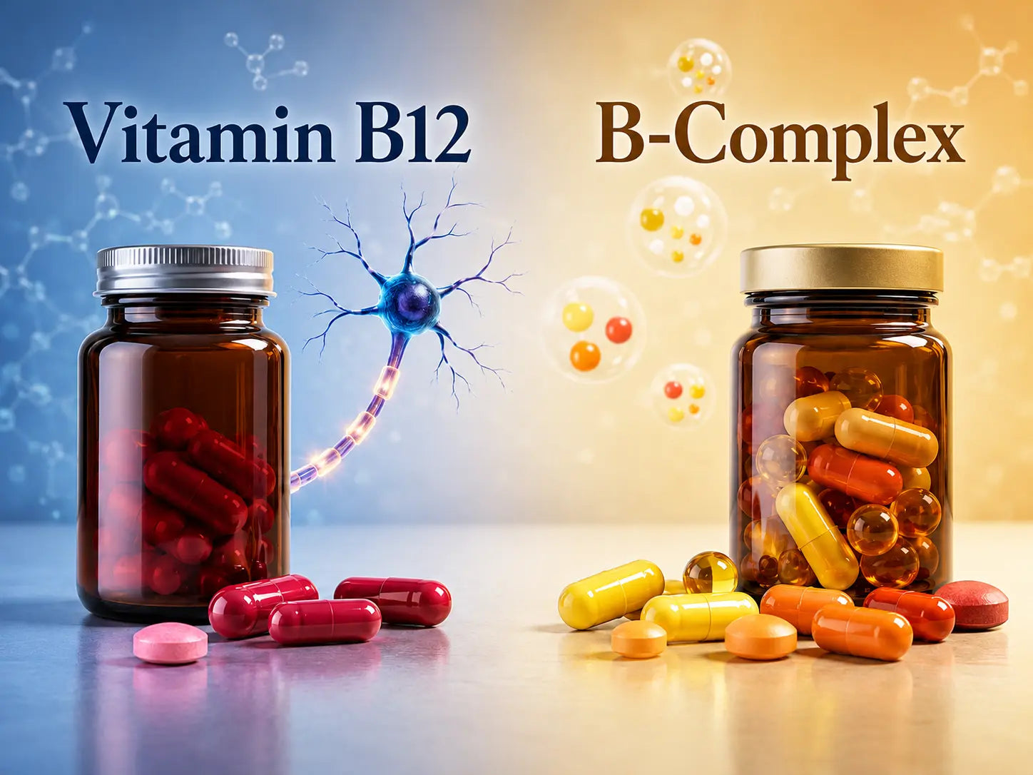 b12 injections versus pills Vitamin vs. Supplements: Which is Right for You? Vitamin B12 vs. B-Complex: Which