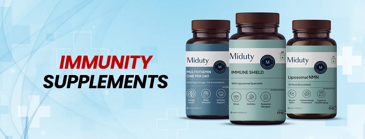 Buy Best Immunity Boosting Supplements Online | Miduty