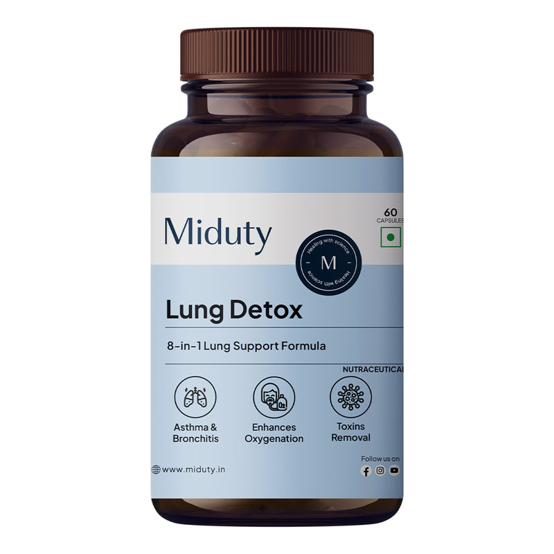 Miduty Lung Cleanse and Detox Supplement