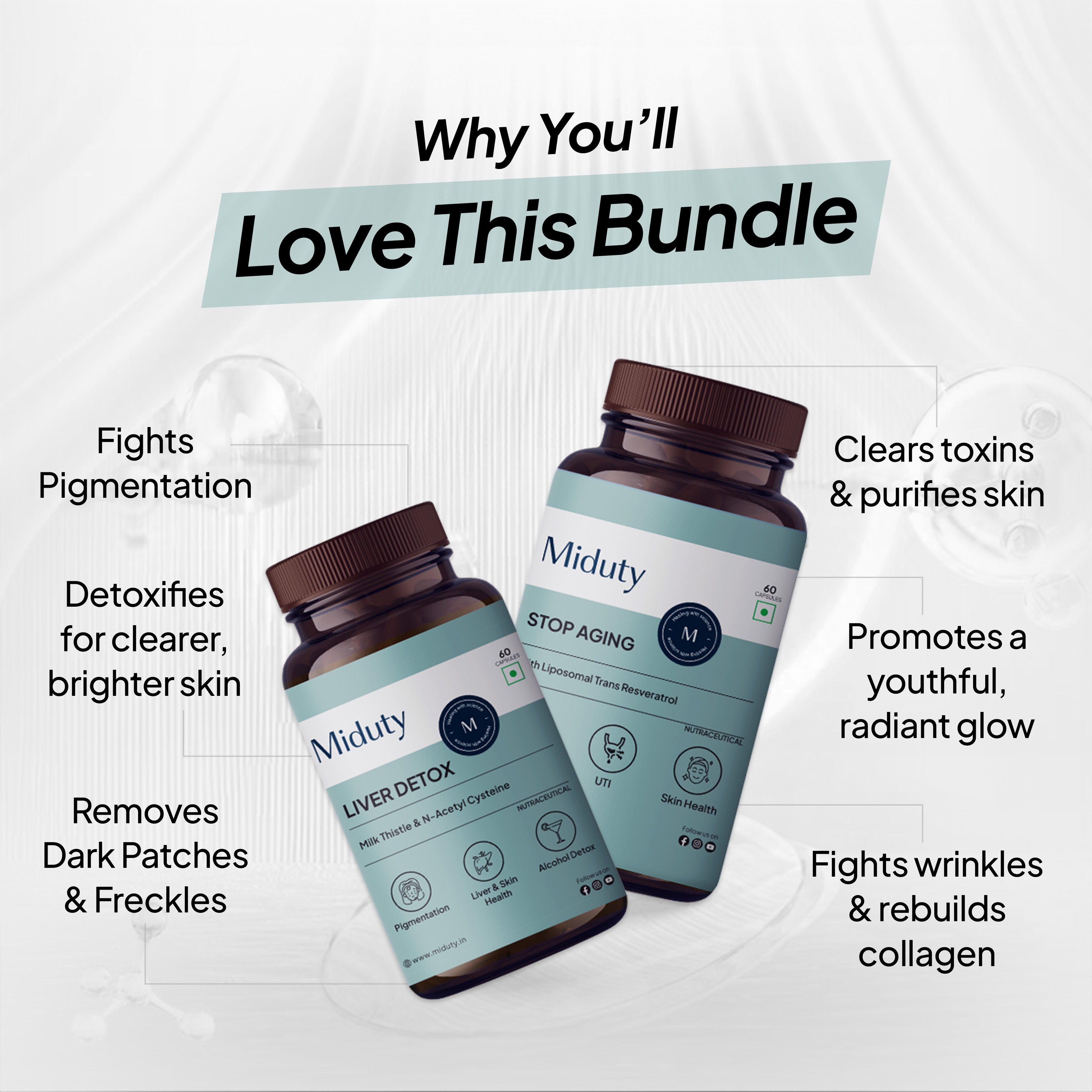 Skin Pigmentation Bundle | Stop Aging | Clear & Radiant Skin
