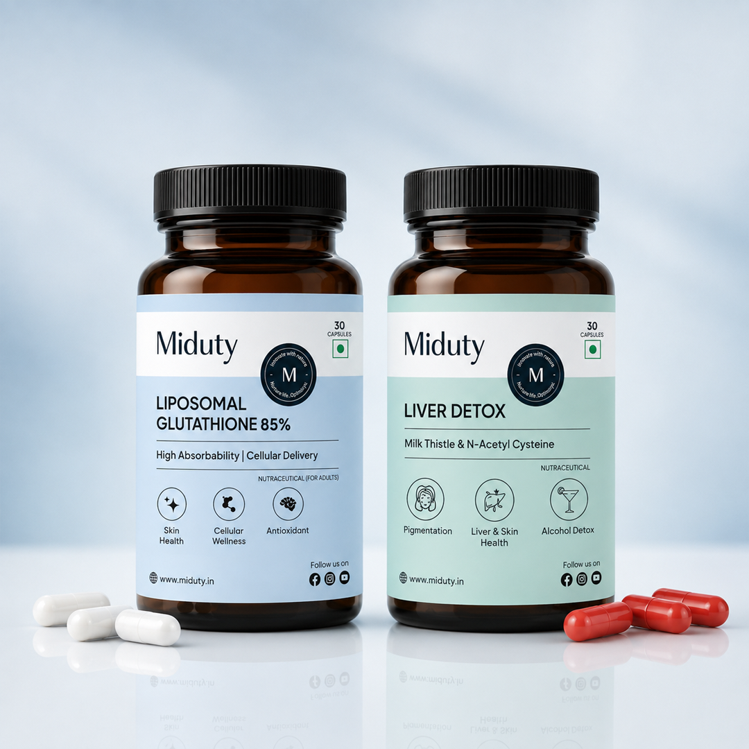 Miduty Glutathione and Liver Detox supplement