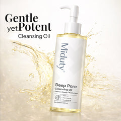 Bottle of Midutty Deep Pore Cleansing Oil - Gentle Yet Potent Cleansing Oil-main