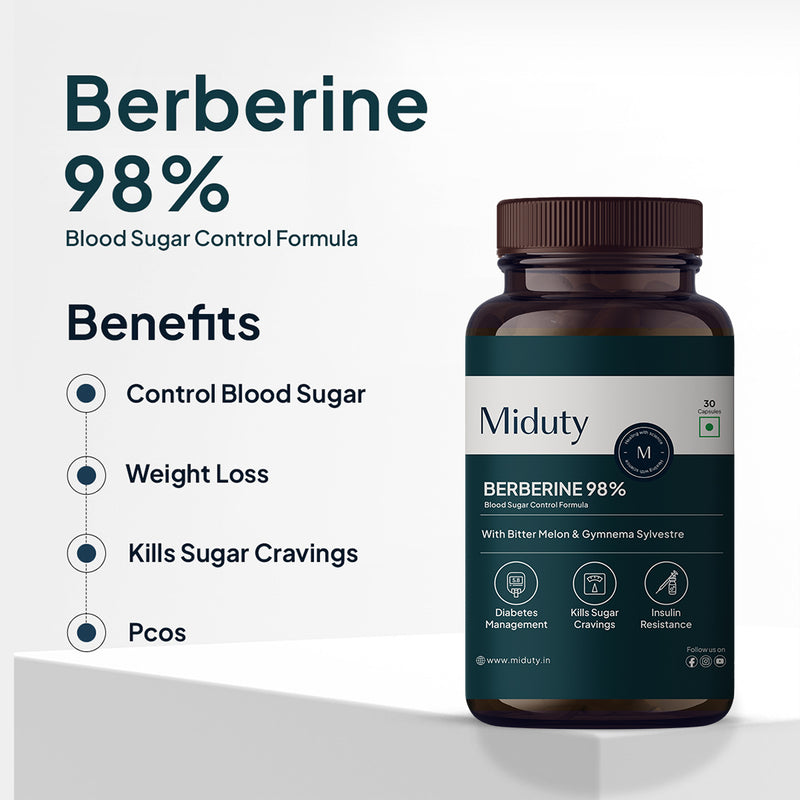 Berberine HCL 98%