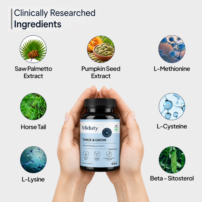 Thick & Grow | Vitamins for Hair Growth and Thickness