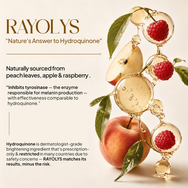 RAYOLYS - Nature answer to Hydroquinone