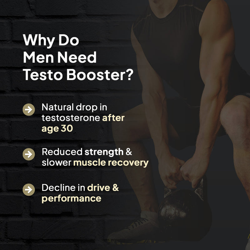 Why do Men need Testosterone Booster Tablets?