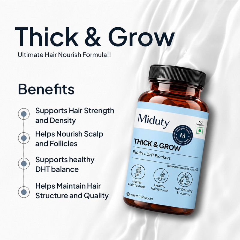 Thick & Grow | Vitamins for Hair Growth and Thickness