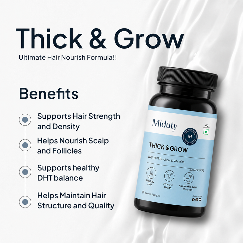 Thick & Grow | Vitamins for Hair Growth and Thickness