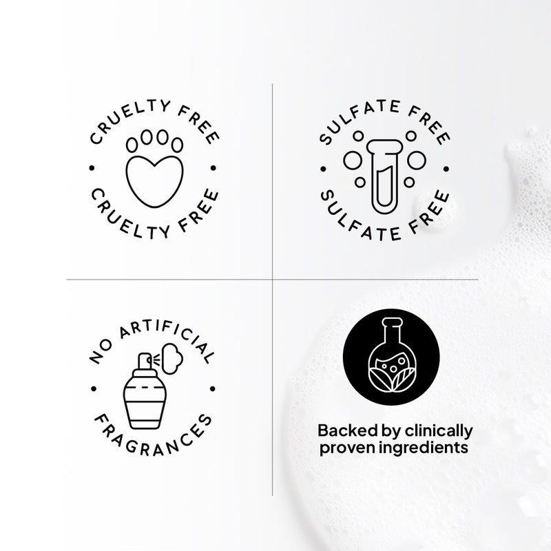 Miduty Deep Cleansing Face wash | Gentle Exfoliation without damaging skin barrier | Hydrating & Brightening Cleanser | Sulphate-free, Fragrance-free | For Men & Women  | All skin types | 120ml