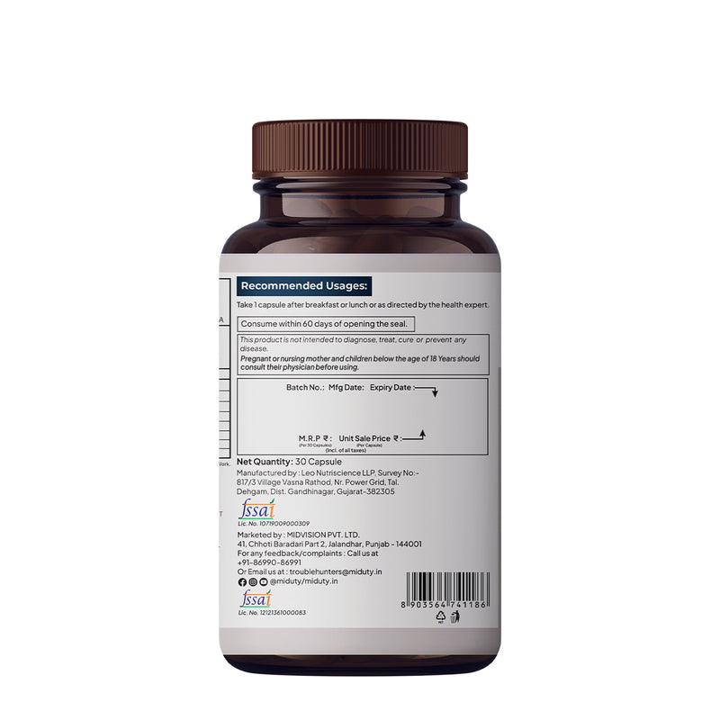 Vitamin A, D3 and K2 Capsules
