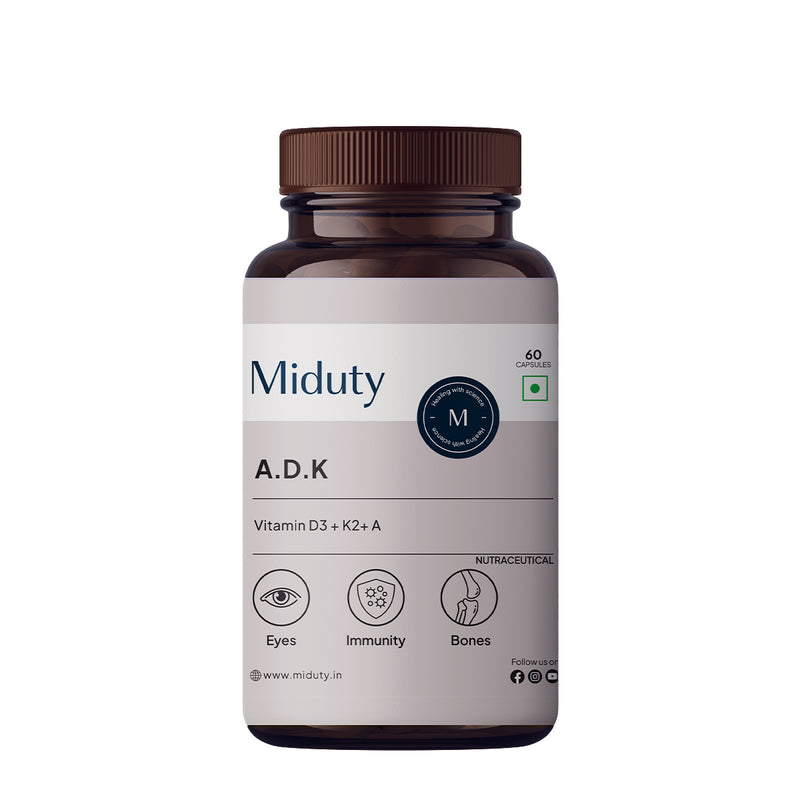 Vitamin A, D3 and K2 Supplement