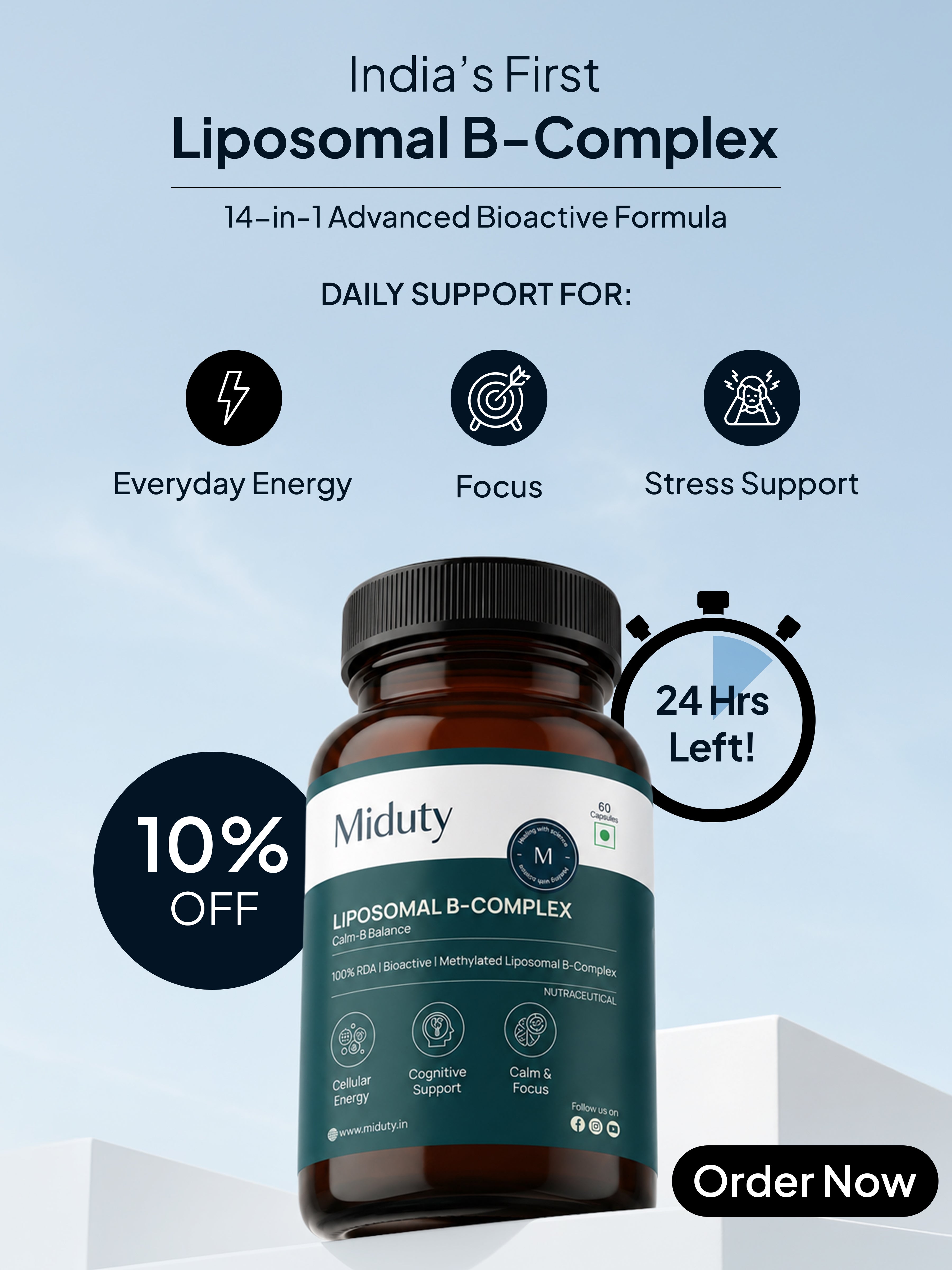 Miduty - India's Trusted Nutraceutical Brand With Clinically Tested Ingredients Miduty - India's Trusted Nutraceutical Brand With Clinically Tested Ingredients