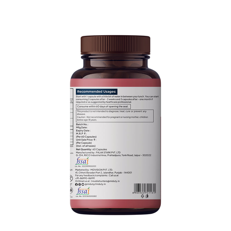 Betaine HCL + Pepsin | Gas, Acidity, Bloating Refief Solution
