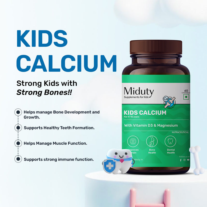 Strong Bones for Kids | Kids Calcium & CoCo D3