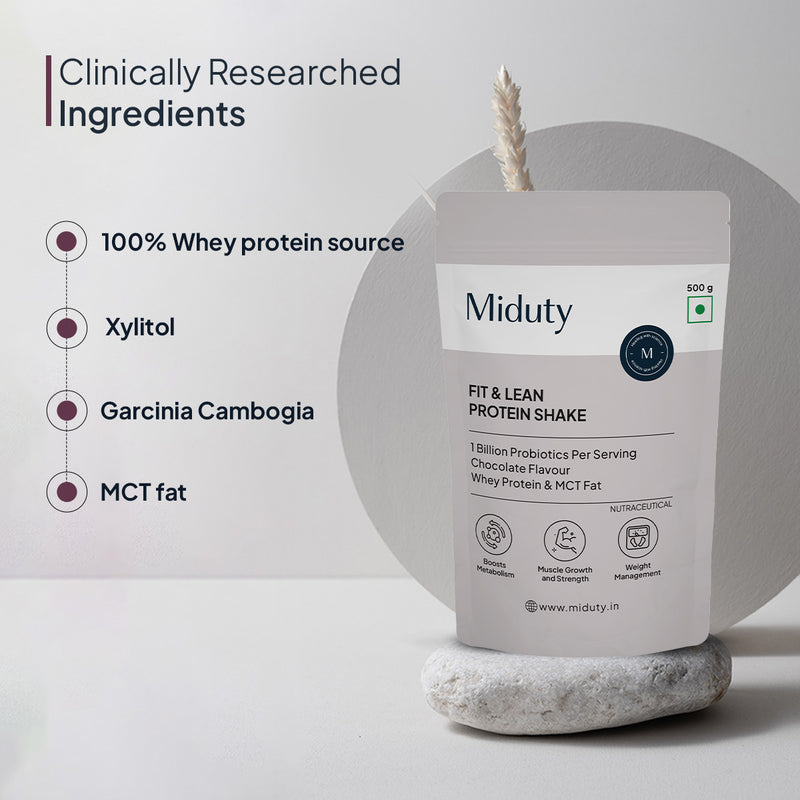 Ingredients in Miduty Protein Shake For Weight Loss
