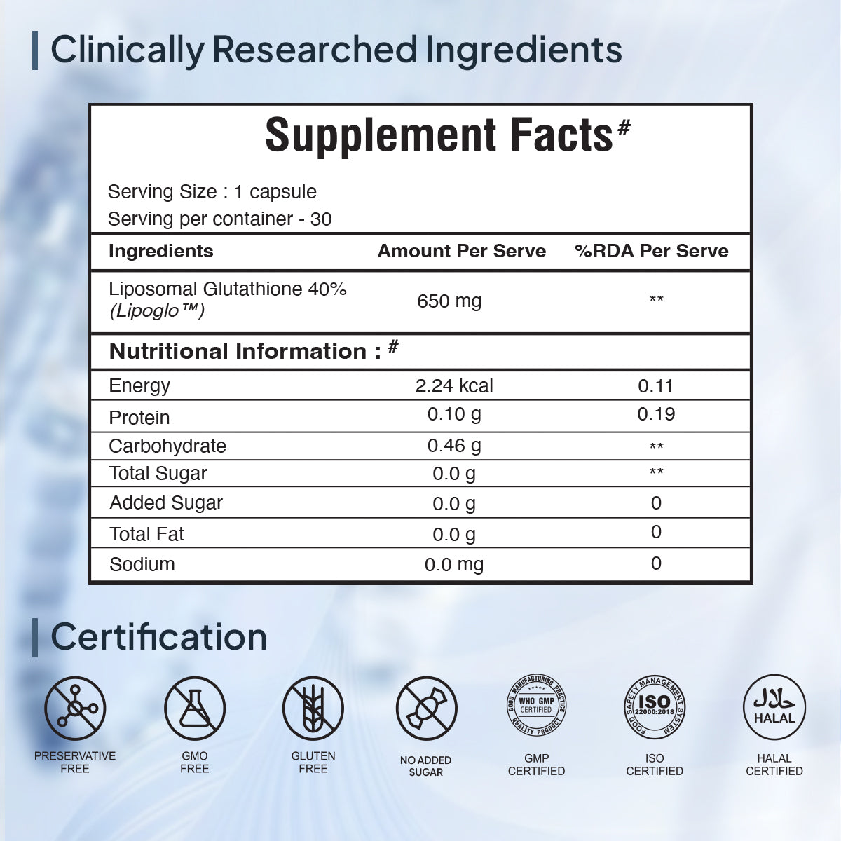 Best Glutathione Tablets Supplement in India | Liposomal Form Best Glutathione Tablets Supplement in India | Liposomal Form