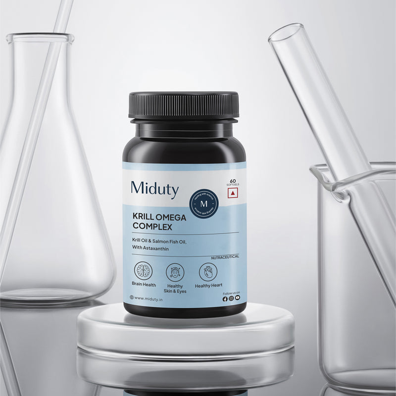 Krill Omega Complex | Powered By Salmon Fish, Astaxanthin & Antarctic Krill Oil