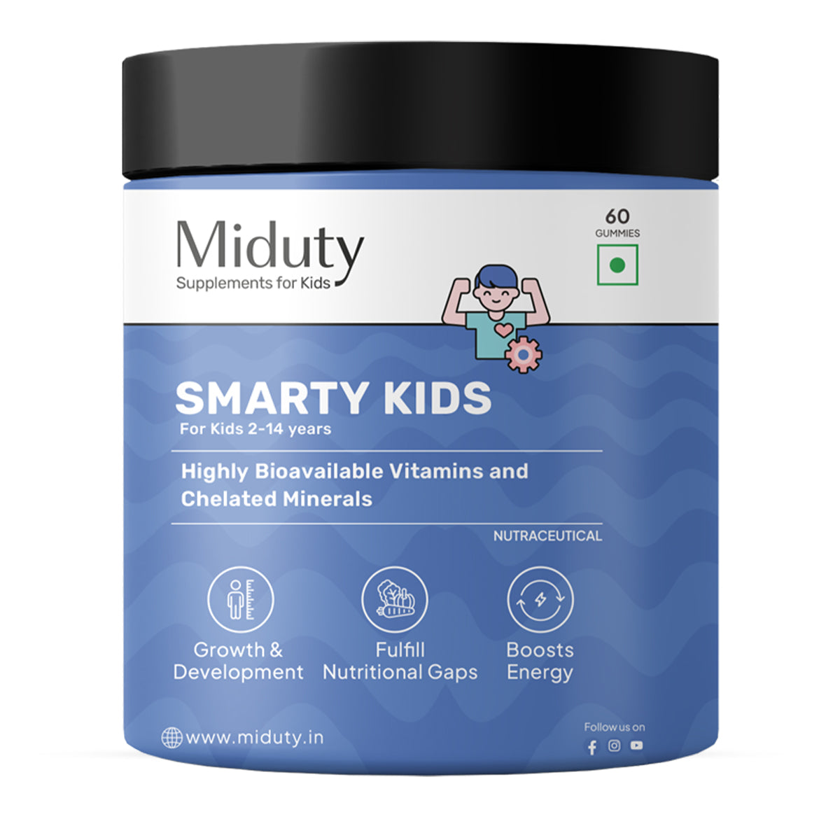 Smarty Kids | Multivitamin Gummies with Iron