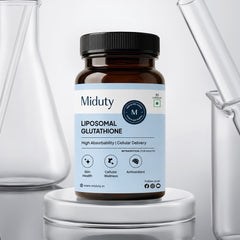 Miduty Liposomal Glutathione 85% capsules bottle front view-main