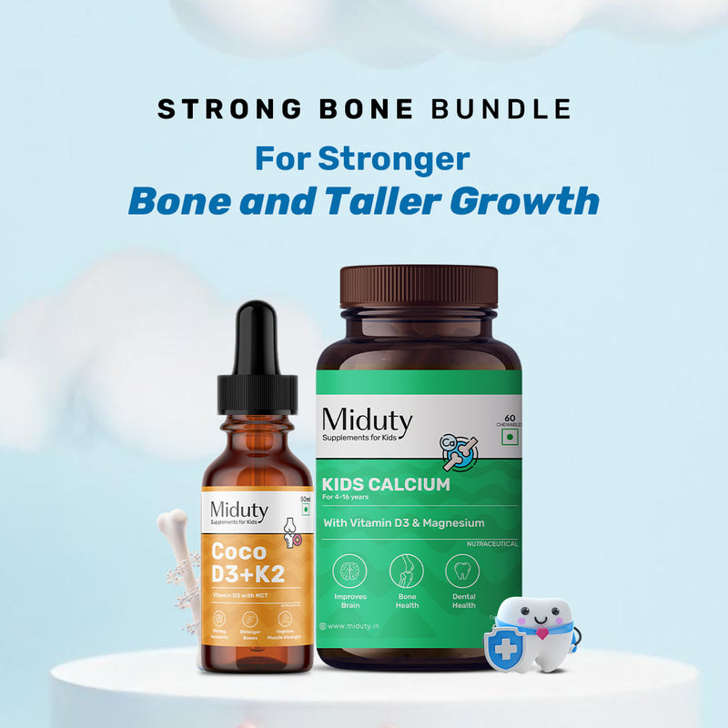 Strong Bones for Kids | Kids Calcium & CoCo D3