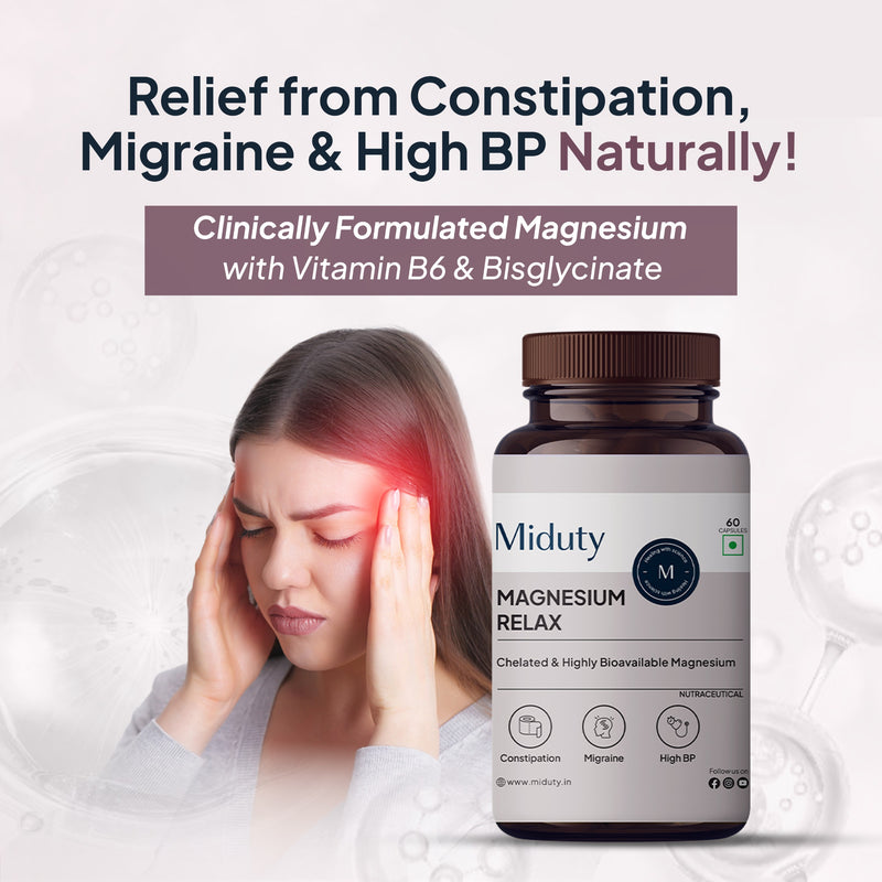 Magnesium Relax | Magnesium Bisglycinate & Vitamin B6