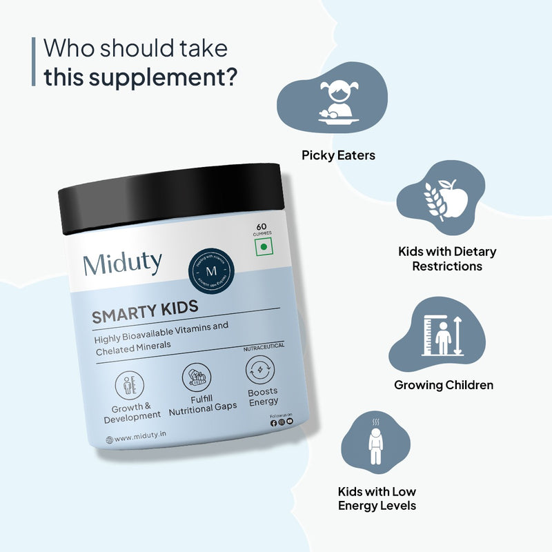 Who should take Miduty Kids Multivitamin Gummies?