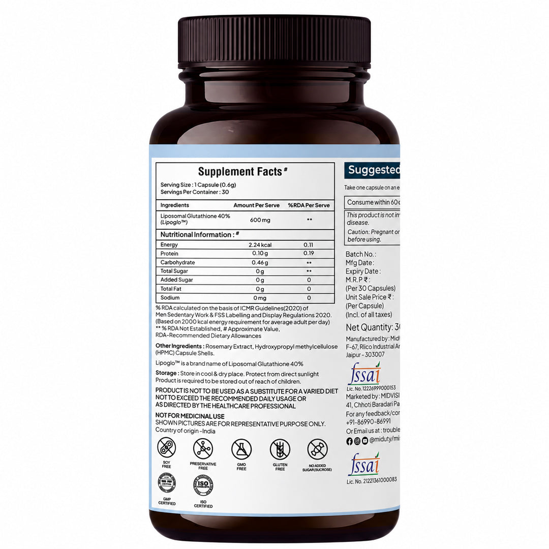 Best Glutathione Tablets Supplement in India