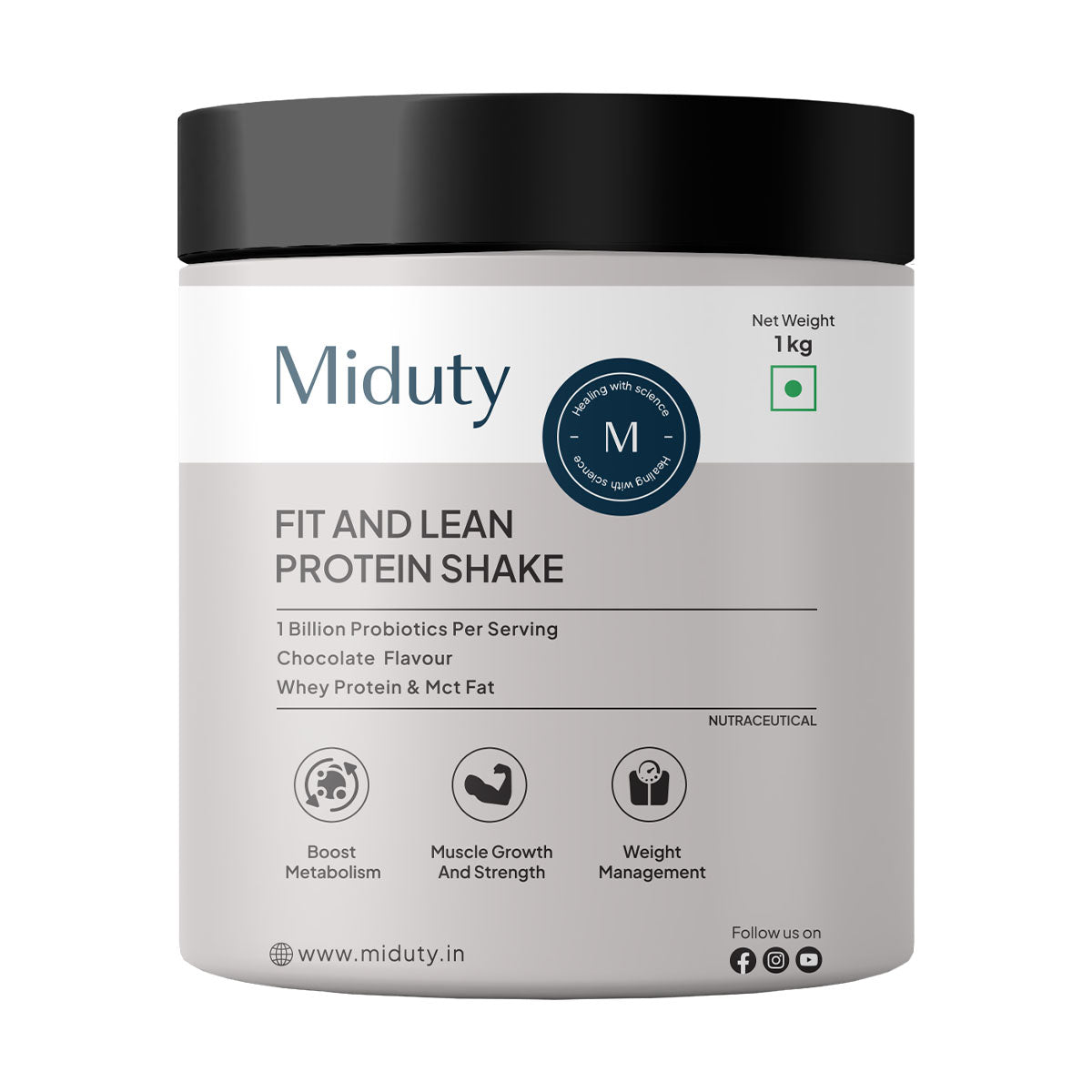 Fit & Lean Protein Shake | Whey Protein Powder