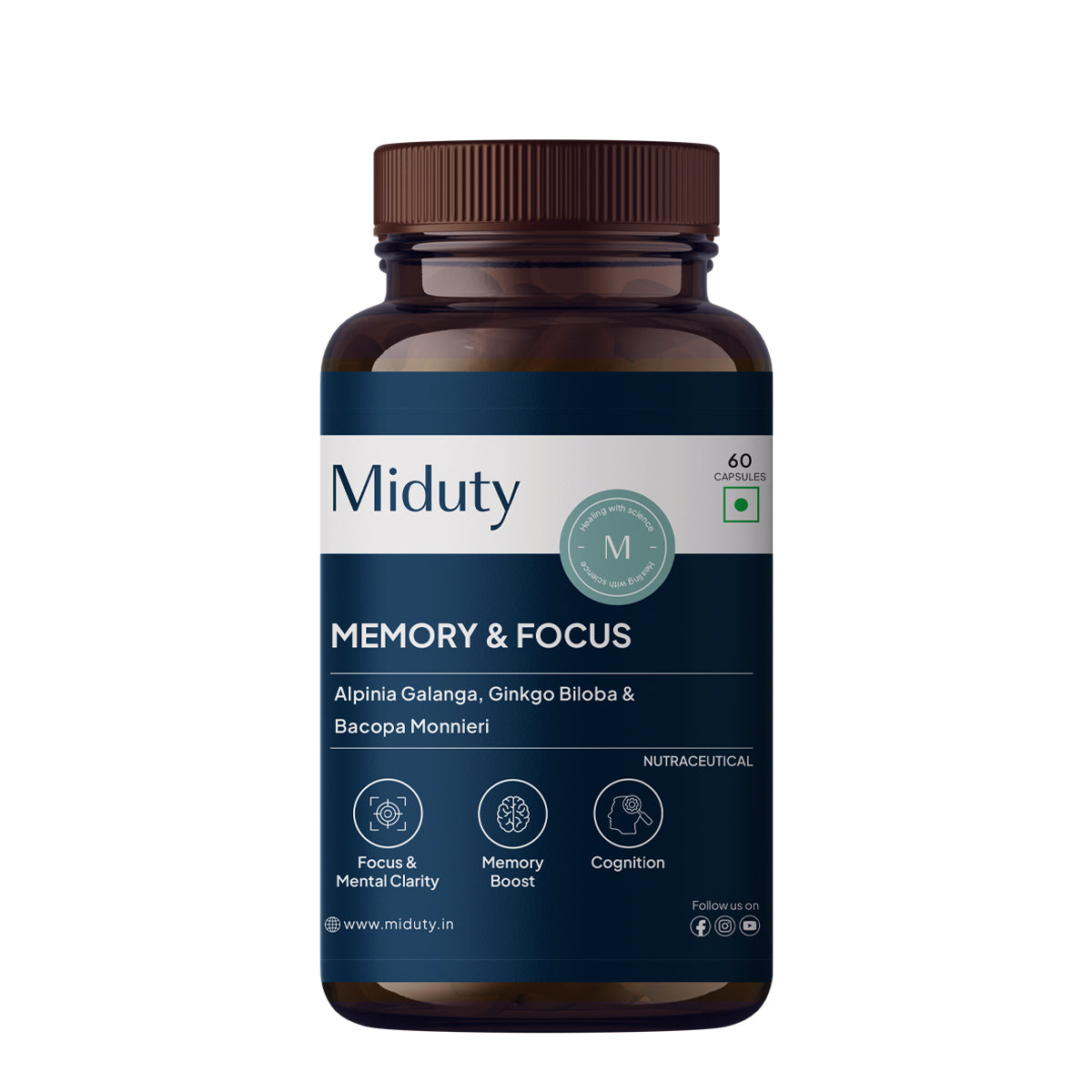 Memory & Focus | Caffeine-Free Formula For Extreme Alertness