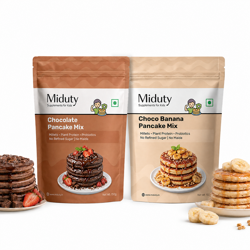 Kids Pancake Bundle: Chocolate & Choco Banana Pancake