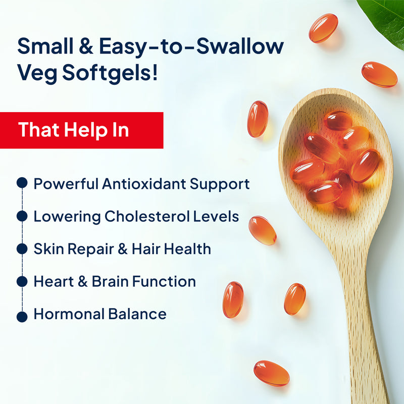 Benefits of Tocotrienol & Tocopherol Soft Gelatin Capsules