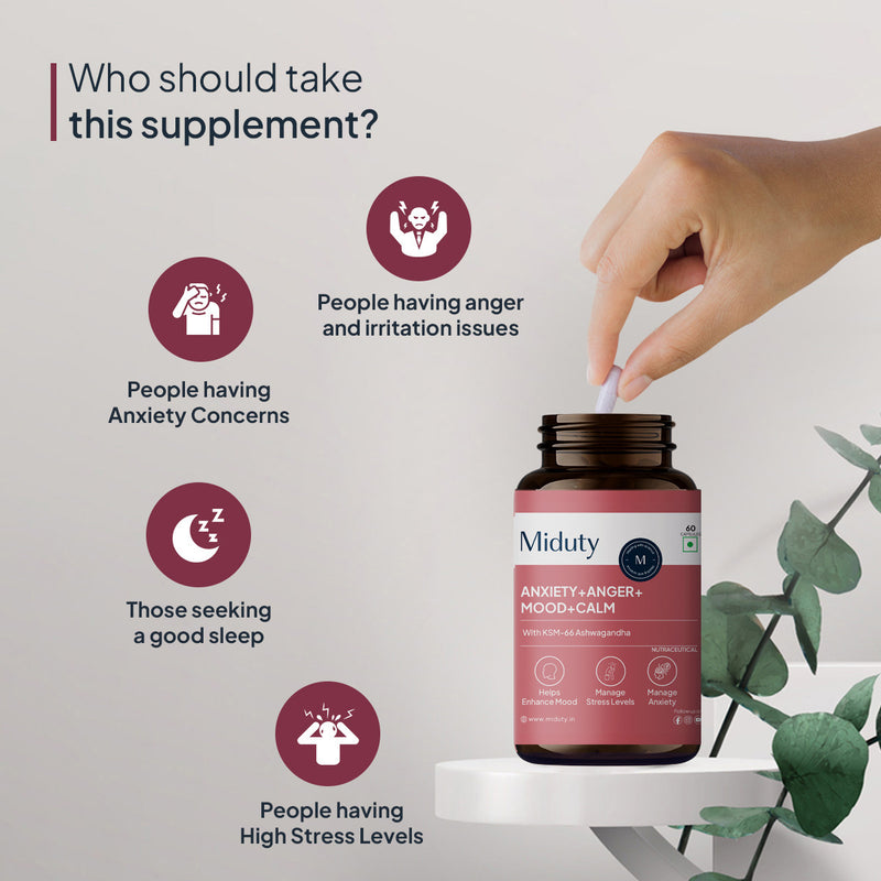 Who should take anxiety tablets?